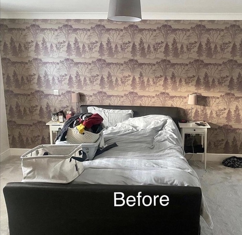 bedroom furniture before